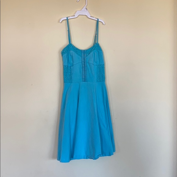 Turquoise spaghetti strap sundress - Picture 1 of 1